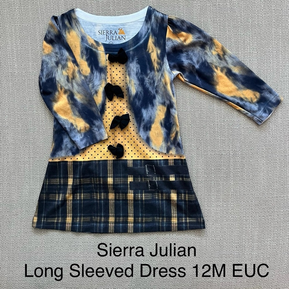 Sierra Julian Long Sleeved Dress 12M